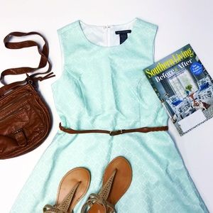 NWOT [Suzy Shier] Mint Shimmer Dress